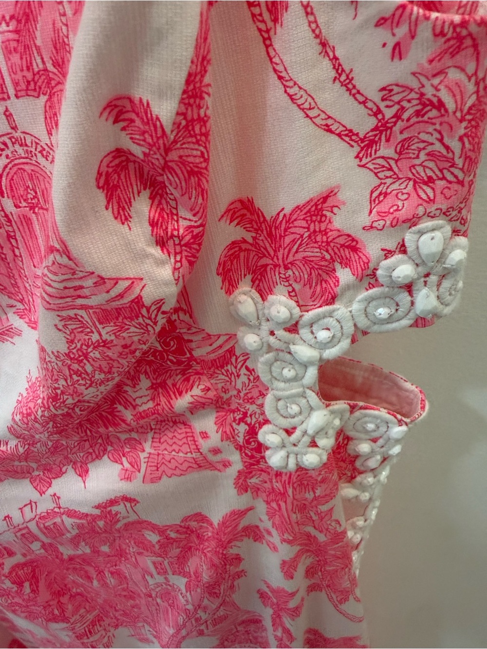 Lilly Pulitzer Harlyn Maxi Toile romper 65th anniversary - Picture 5 of 7